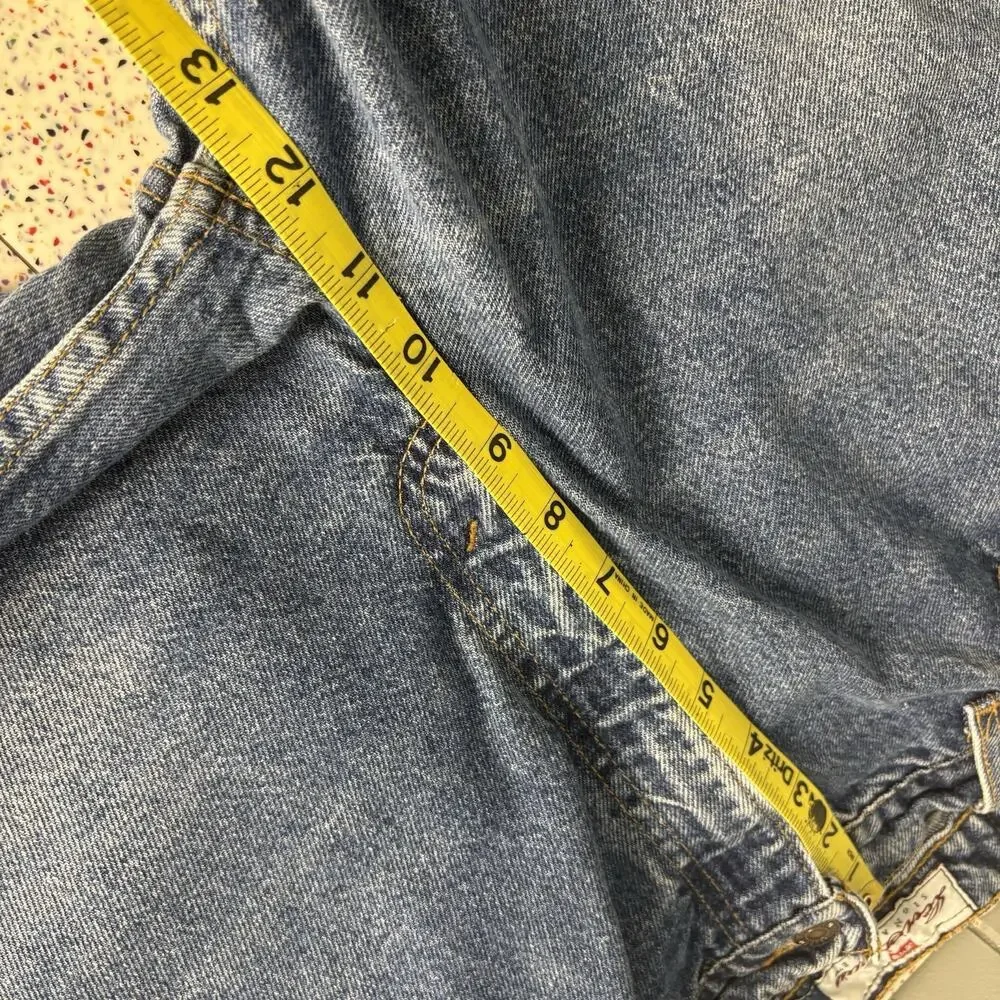 Vintage 90’s LEVI 540 Orange Tab Relaxed Fit Men’s Blue Denim Jeans 36x32